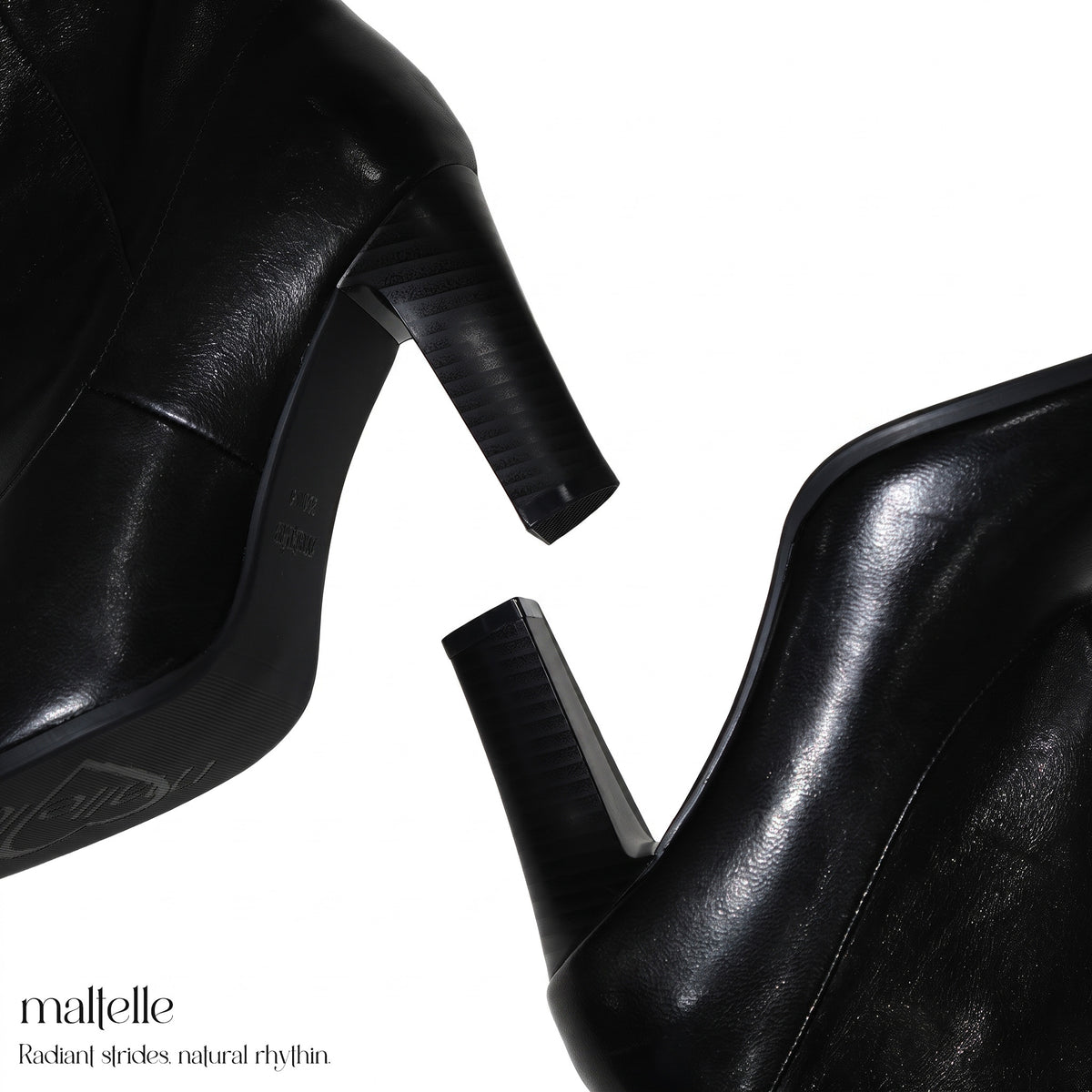 Round Toe Block Heel Ankle Boots