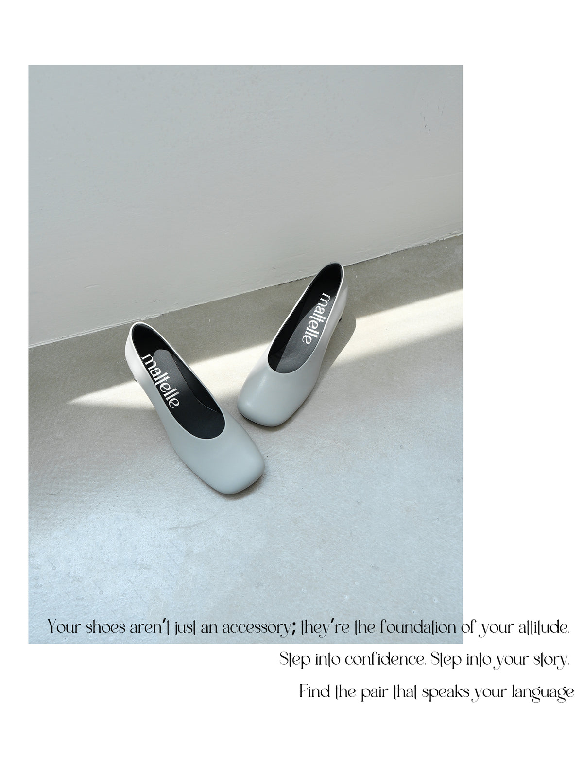 Square Toe Lambskin Pumps