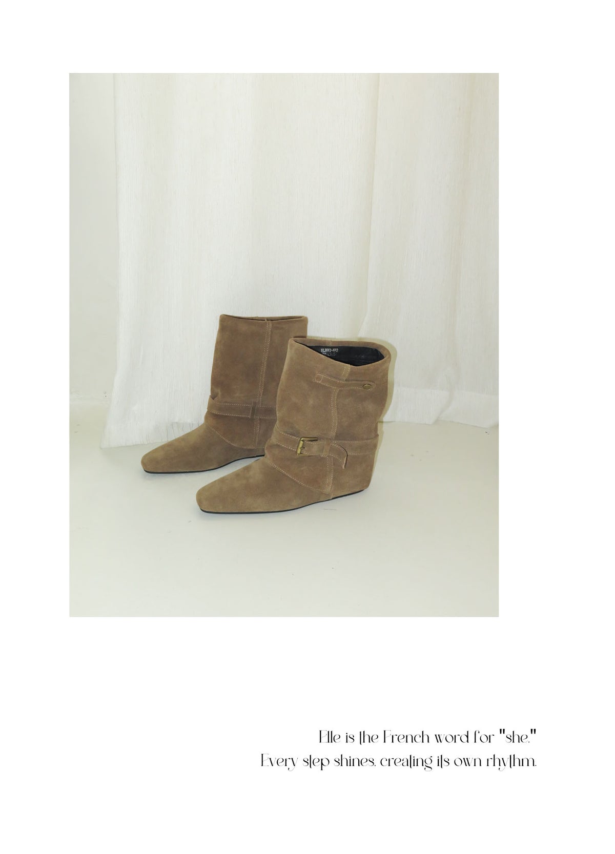 Slouch Suede Mid Calf Boots