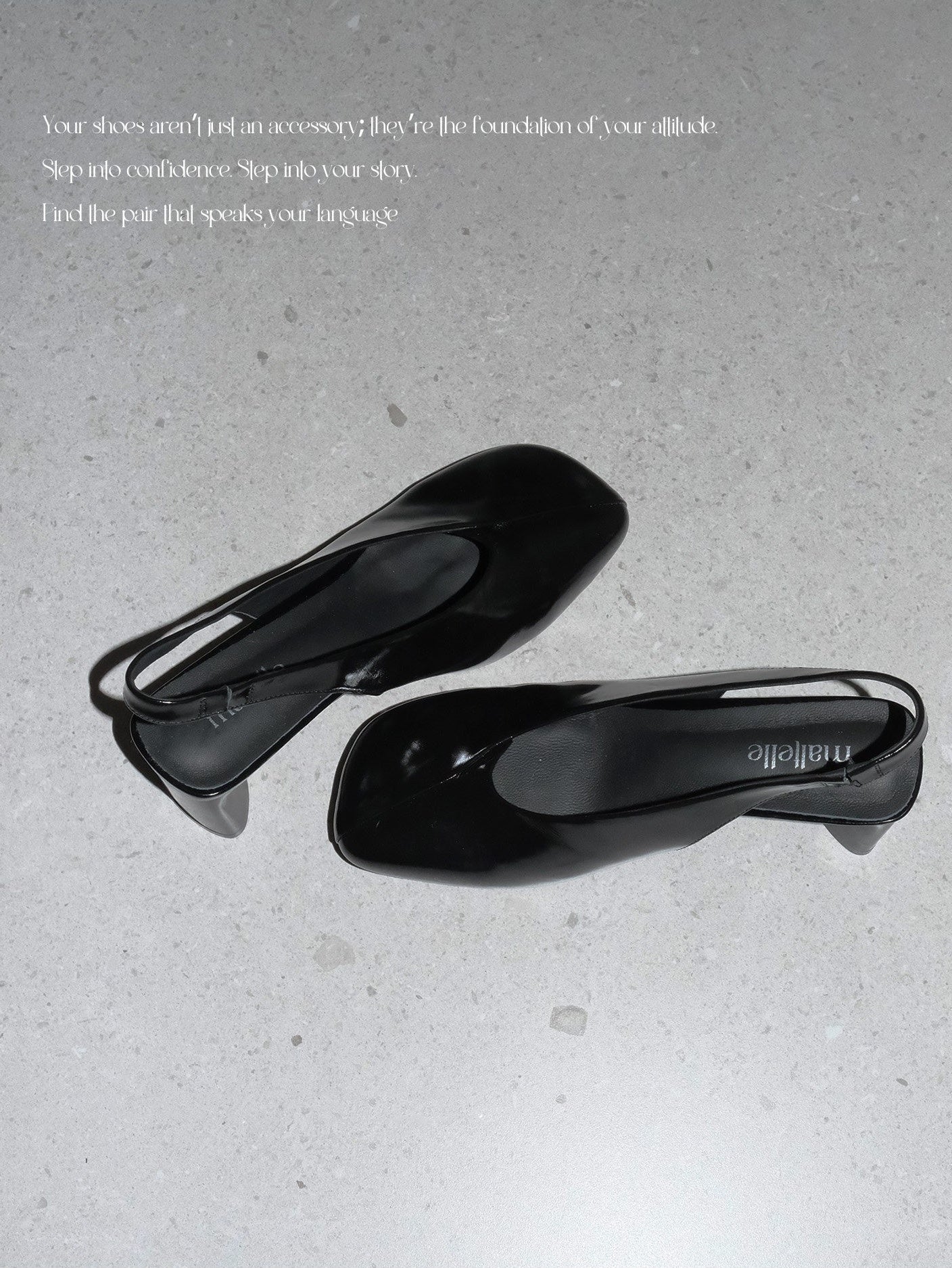 Classic Leather Slingback Block Heel Pumps