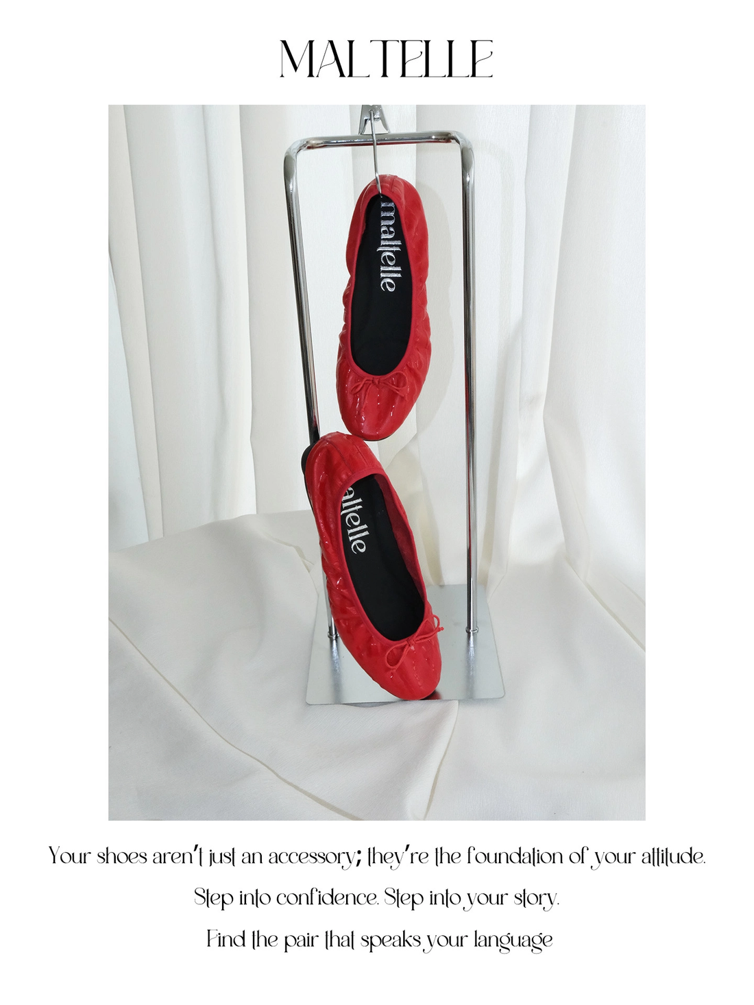 Classic Red Bow Ballet Flats