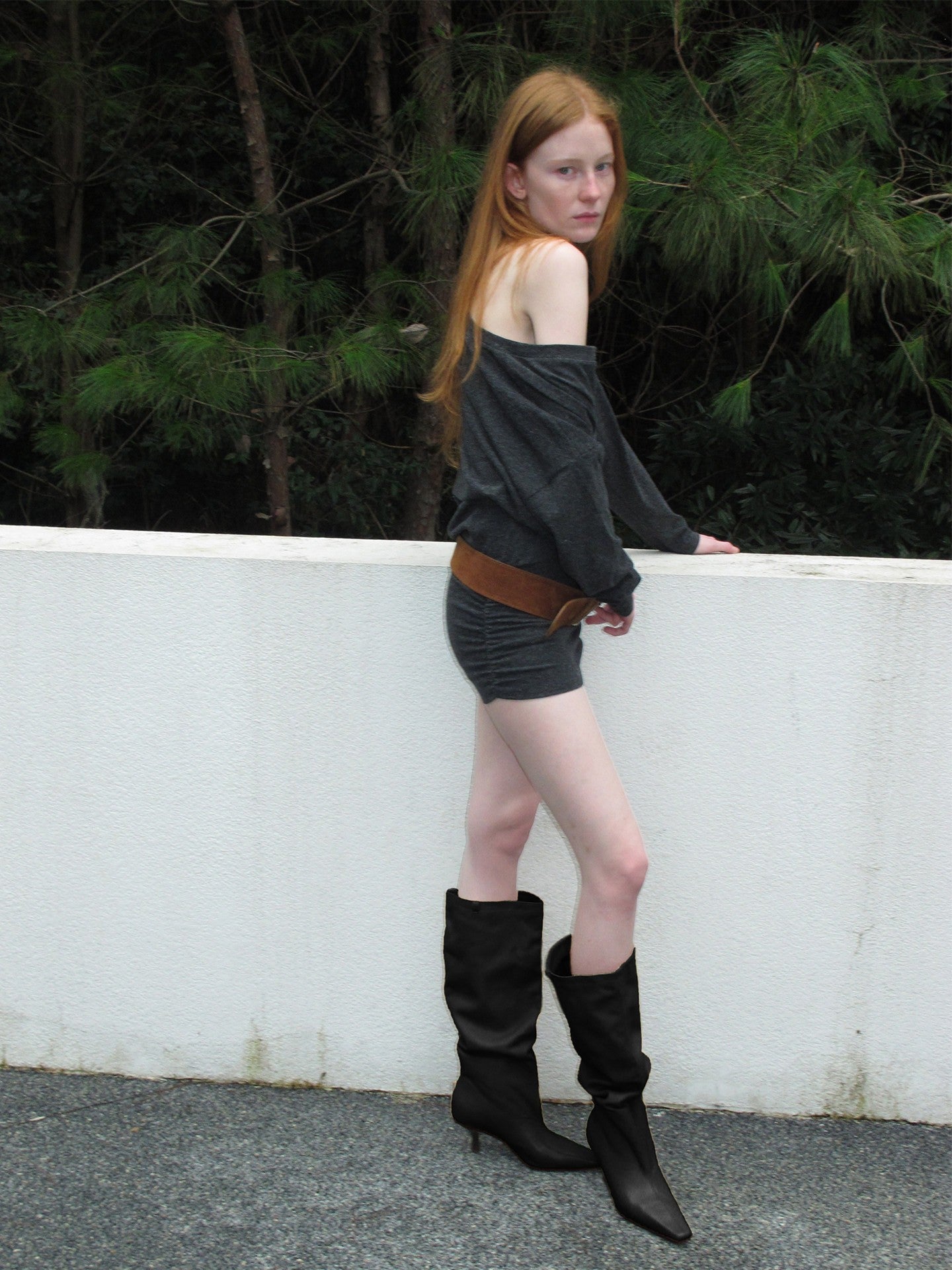 Lambskin Pointed Toe Stiletto Boots