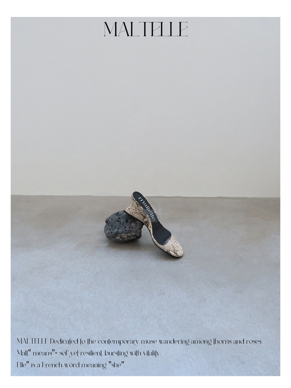 Vintage Snake Print Wedge Mules