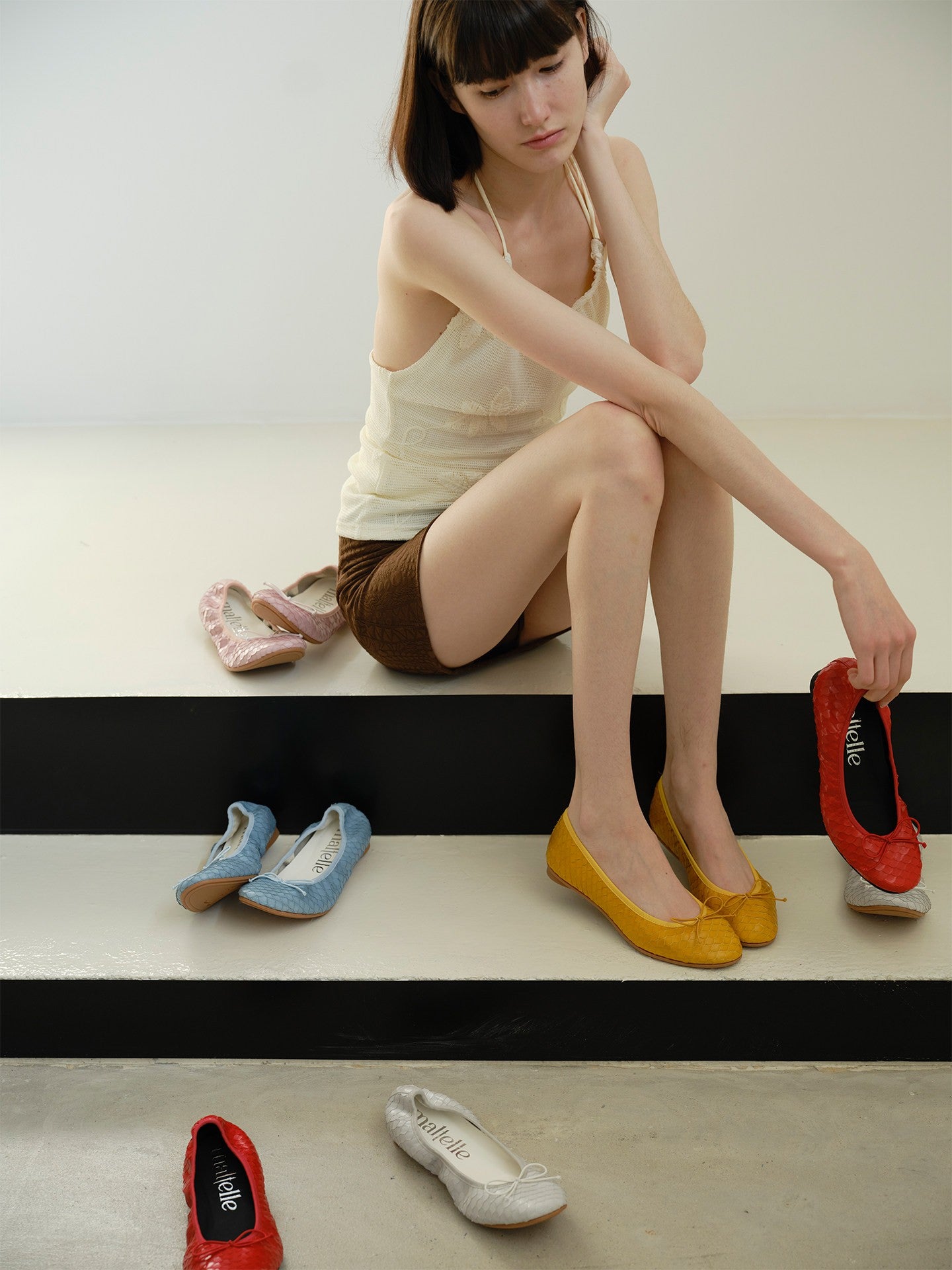 Bow Round-Toe Ballet Mary Janes